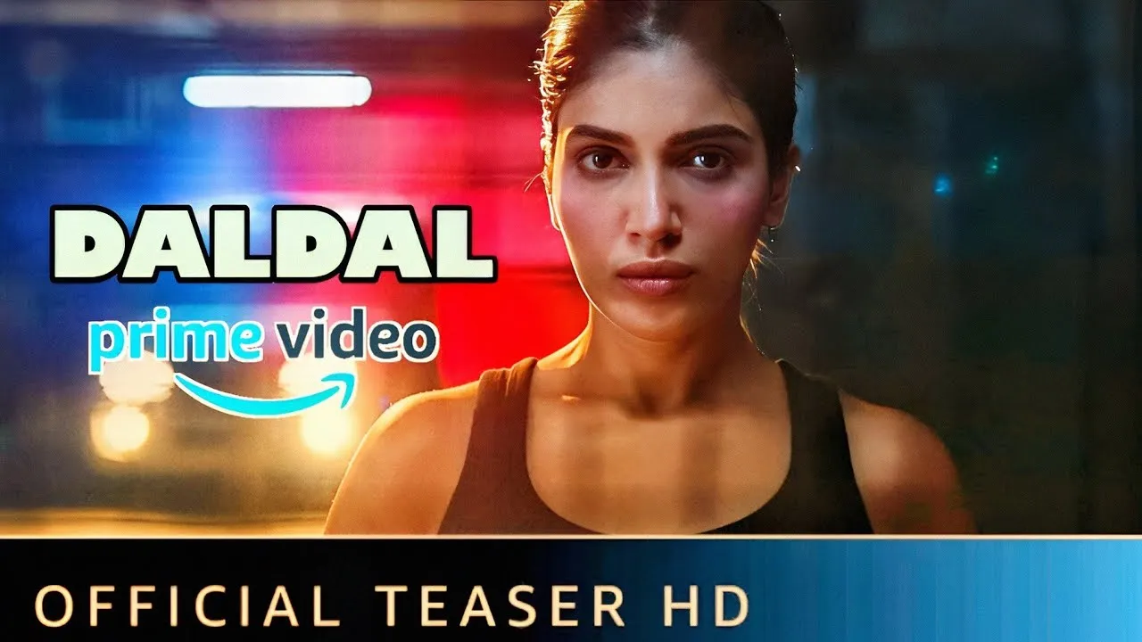 DALDAL TEASER BHUMI PEDNEKAR | Daldal Trailer prime video | Daldal series  Trailer Bhumi Pednekar