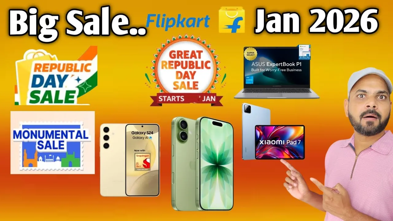 📱 Flipkart Republic Day Sale 2026 Date 🔥 iPhone 17 Price & Offers