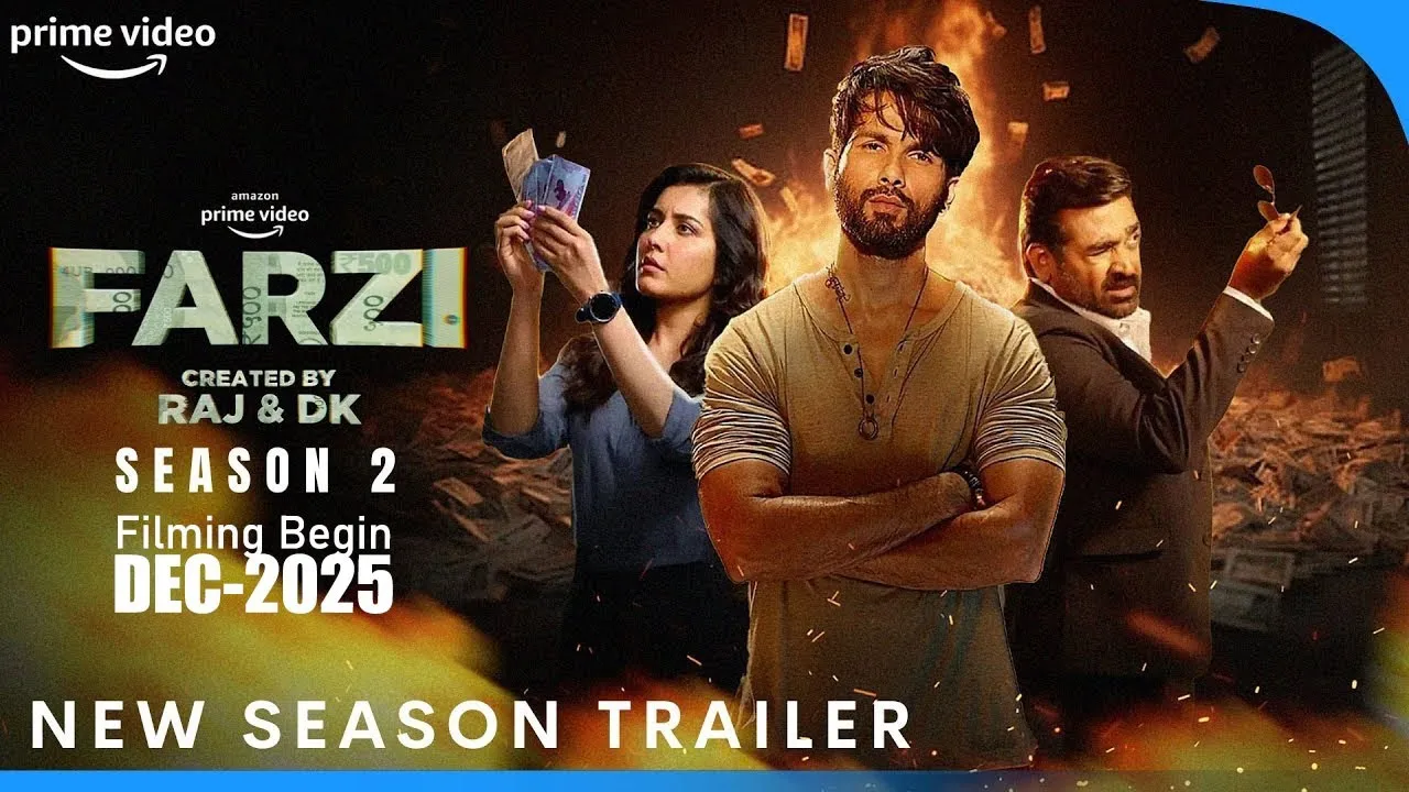 FARZI: Season 2 - Trailer | Raj & DK | Shahid Kapoor | Vijay Sethupathi |  Manoj Bajpayee | Raj & DK