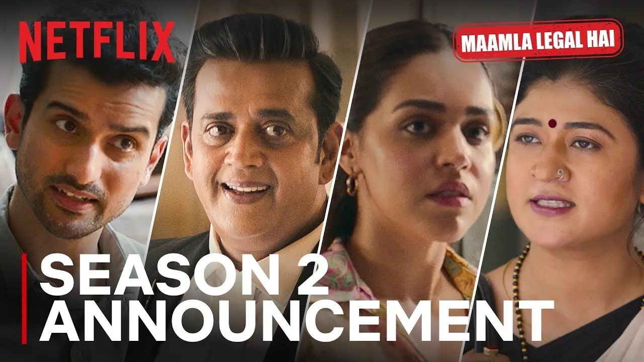 Maamla Legal Hai | Season 2 Announcement | Ravi Kishan, Nidhi Bisht, Naila  Grewal, Anant Joshi