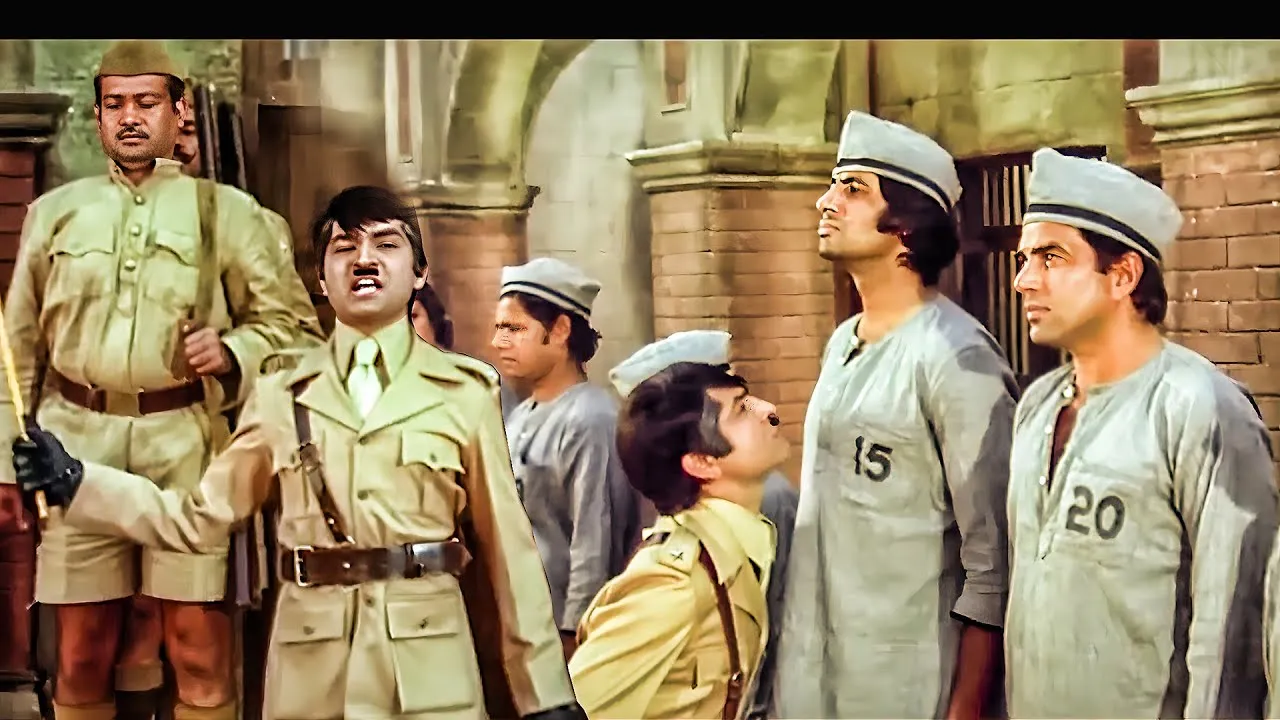 हम अंग्रेज के जमाने के जेलर है| शोले मूवी जबरदस्त कॉमेडी सीन | Dharmendra  "Amitabh Bachchan "Asrani