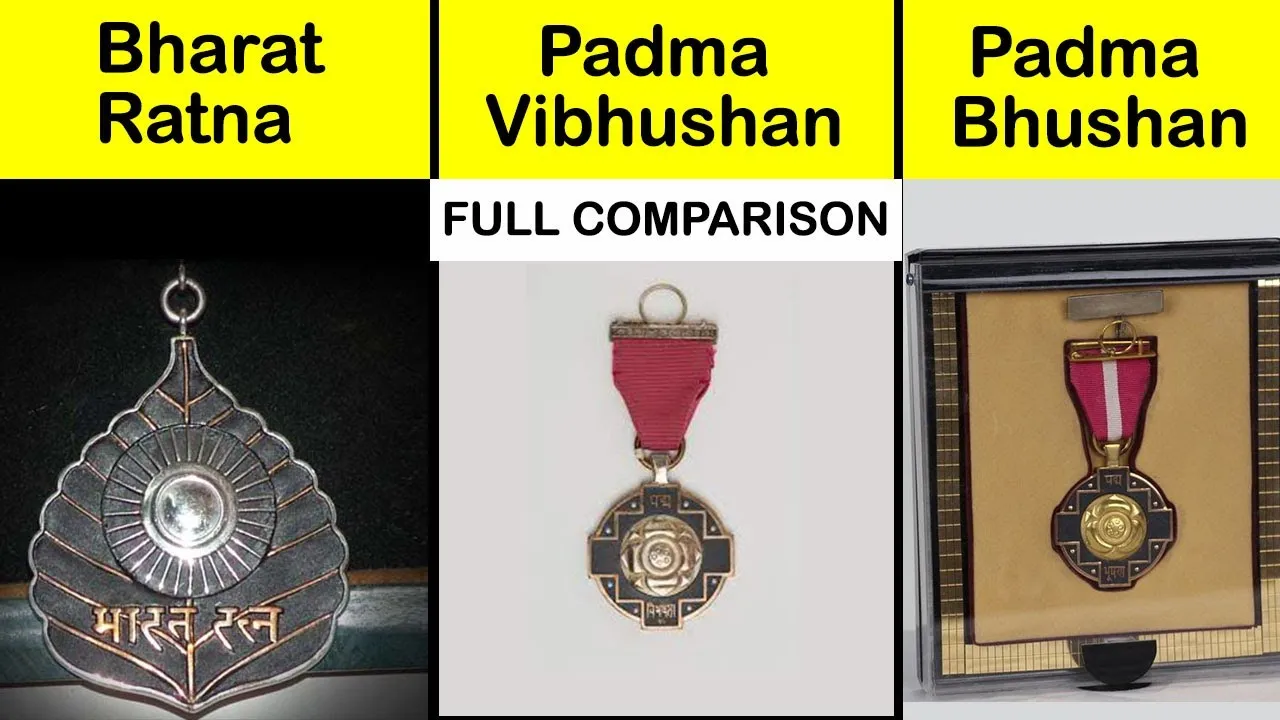 Bharat Ratna vs Padma Vibhushan vs Padma Bhushan Full Comparison unbiased  in Hindi