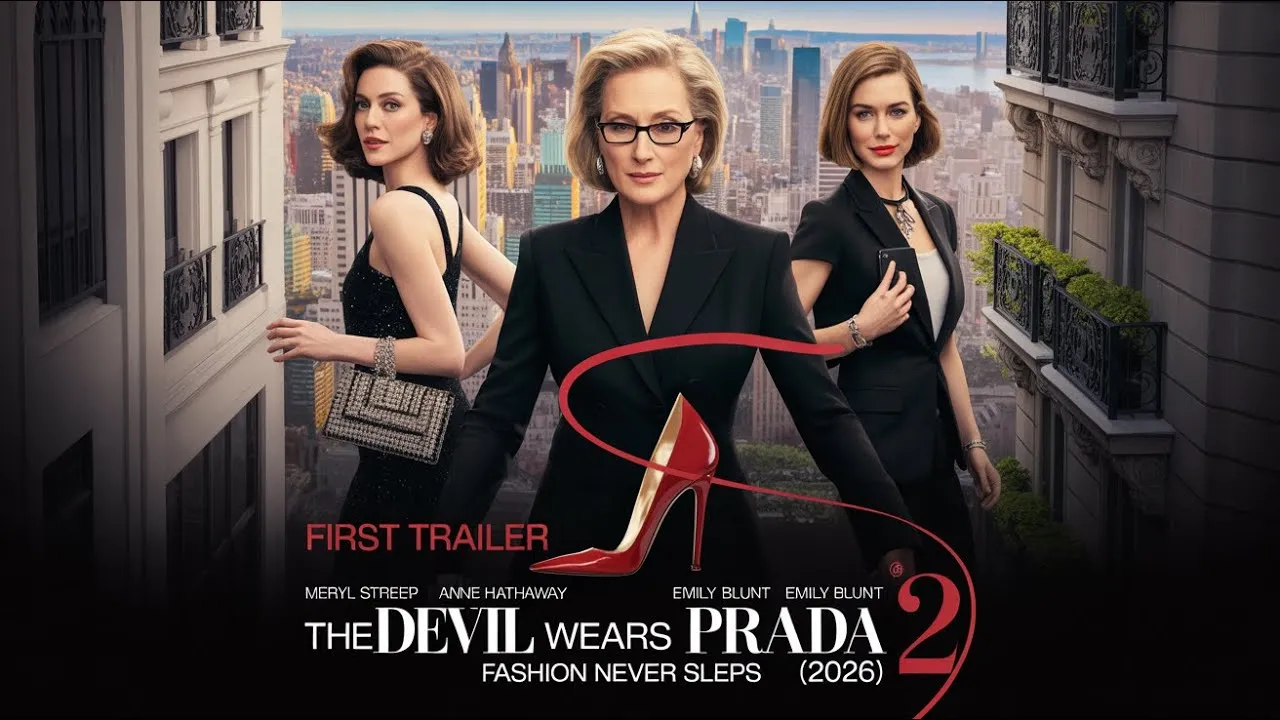 The Devil Wears Prada 2 (2026) - First Trailer | Meryl Streep, Anne  Hathaway, Emily Blunt