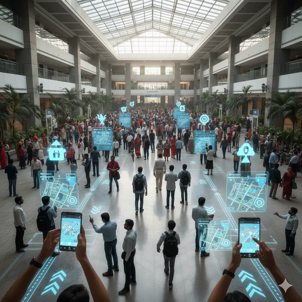 एम्स के मेन गेट और प्रमुख स्थानों पर क्यूआर कोड लगाए जाएंगे। (फोटो- एआई जेनरेटेड)