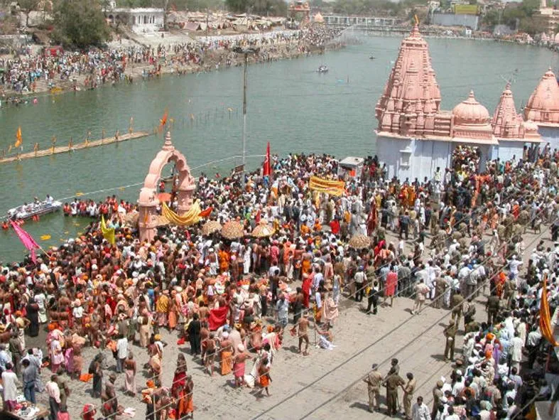 Simhastha 2028...The water filled in Rudrasagar will be emptied to  Shankaracharyas instead of pandals. | सिंहस्थ 2028...रुद्रसागर में भरा पानी  खाली कर दी जाएगी शंकराचार्यों को पंडालों की जगह