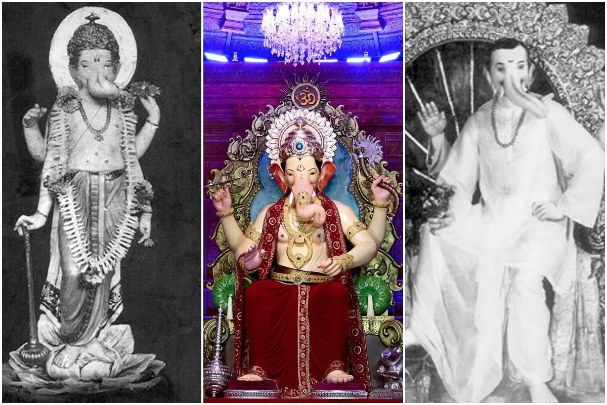 Lalbaugcha Raja History: 'लालबाग के राजा' का क्या है इतिहास? 1934 से अब  कितना बदला है भगवान गणेश का स्वरूप; देखें 10 पुरानी तस्वीरें