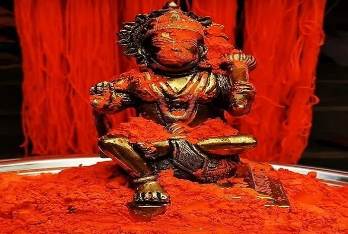 क्या आप जानते हैं हनुमान जी ने पूरे शरीर पर क्यों लगाया था सिंदूर - hanuman  jayanti 2023 Do you know why Hanuman ji applied sindoor his body