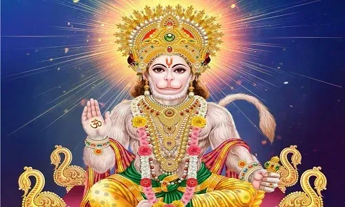 सुख समृद्धि के लिए हनुमान मंत्र-Hanuman Upasna Mantra Vidhi-तांत्रिक विधि  से करें हनुमान आराधना - Dharmik Sadhna