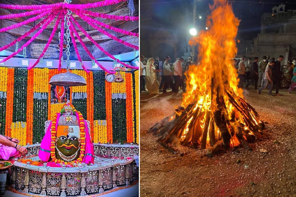 Mahakal hoil 2024 :सबसे पहले महाकाल मंदिर में होलिका दहन, भक्तों संग रंग भी  खेलेंगे बाबा महाकाल | First Of All Holika Dahan Will Be Burnt In Mahakal  Temple