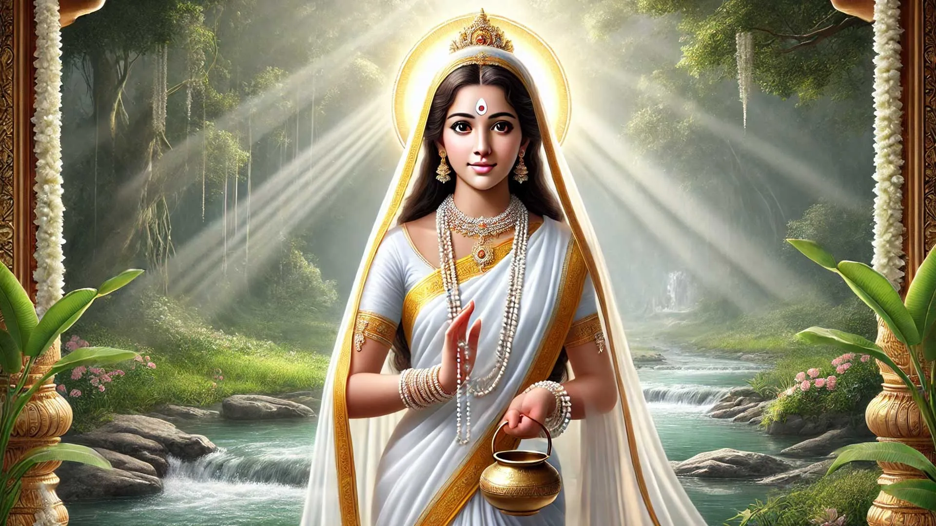 चैत्र नवरात्रि 2025: दूसरे दिन मां ब्रह्मचारिणी | Chaitra Navratri 2025 :  Second Day Maa Brahmacharini - Durlabh Darshan