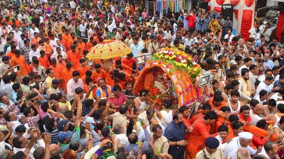 उज्जैन महाकालेश्वर में बाबा महाकाल की सवारी को लेकर महाकाल मंदिर समिति की  ओर से शेड्यूल जारी