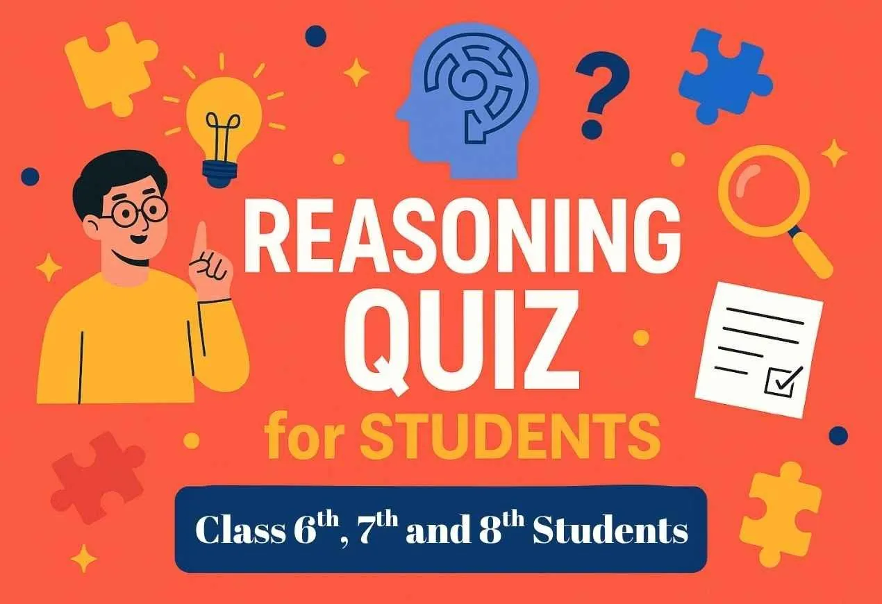 Reasoning Aptitude Test Quiz for Students