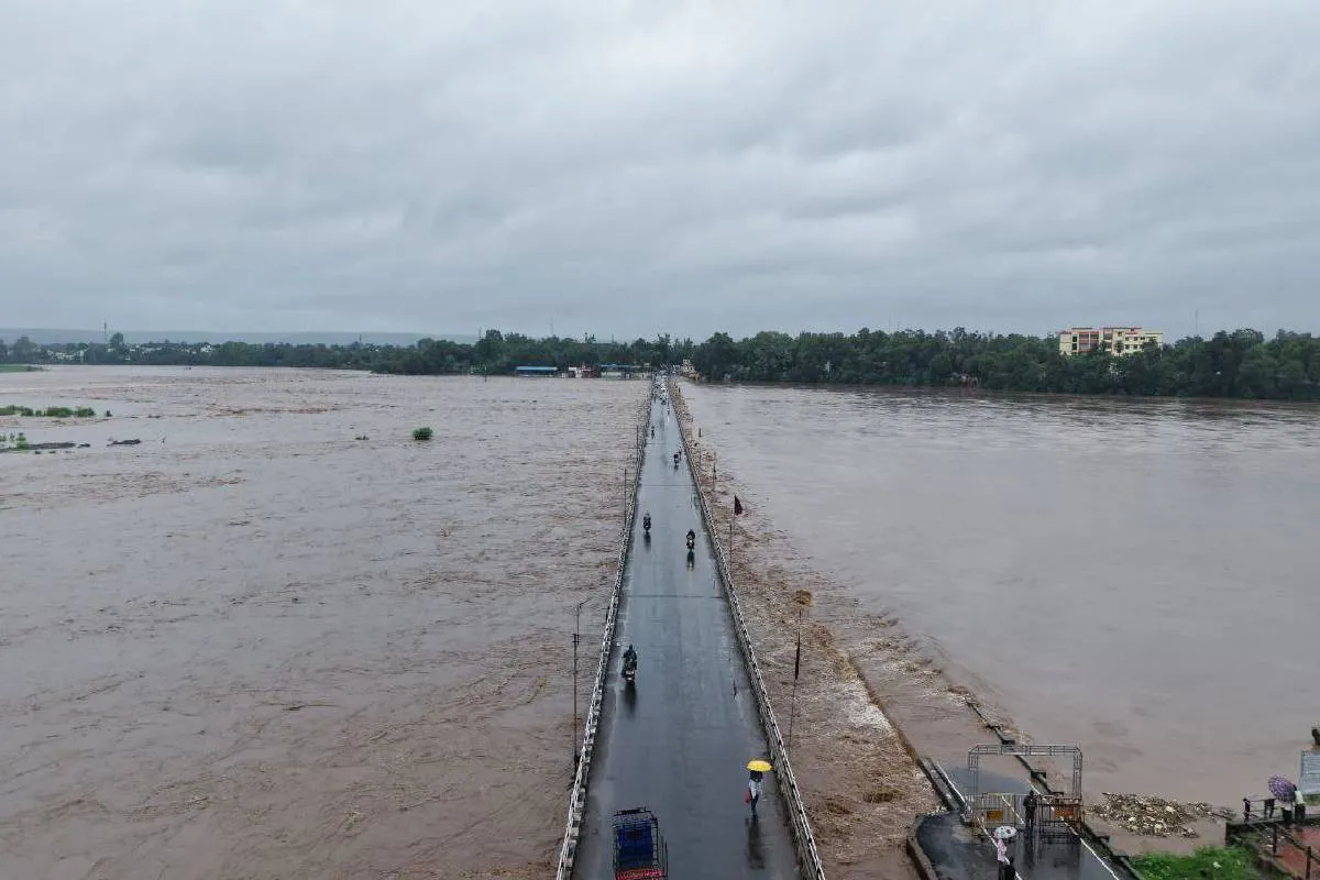 VIDEO में देखिए नर्मदा का रौद्र रूप… | Patrika News | हिन्दी न्यूज