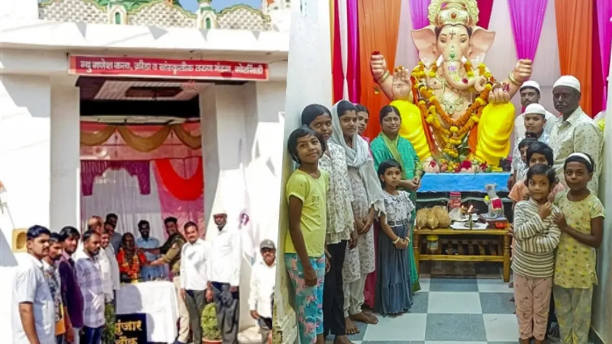 Bappa in Mosque: मस्जिद में बप्पा, सांगली के इस गांव की अनोखी परंपरा, 40 साल  से कायम है गंगा-जमुनी तहजीब - The CSR Journal