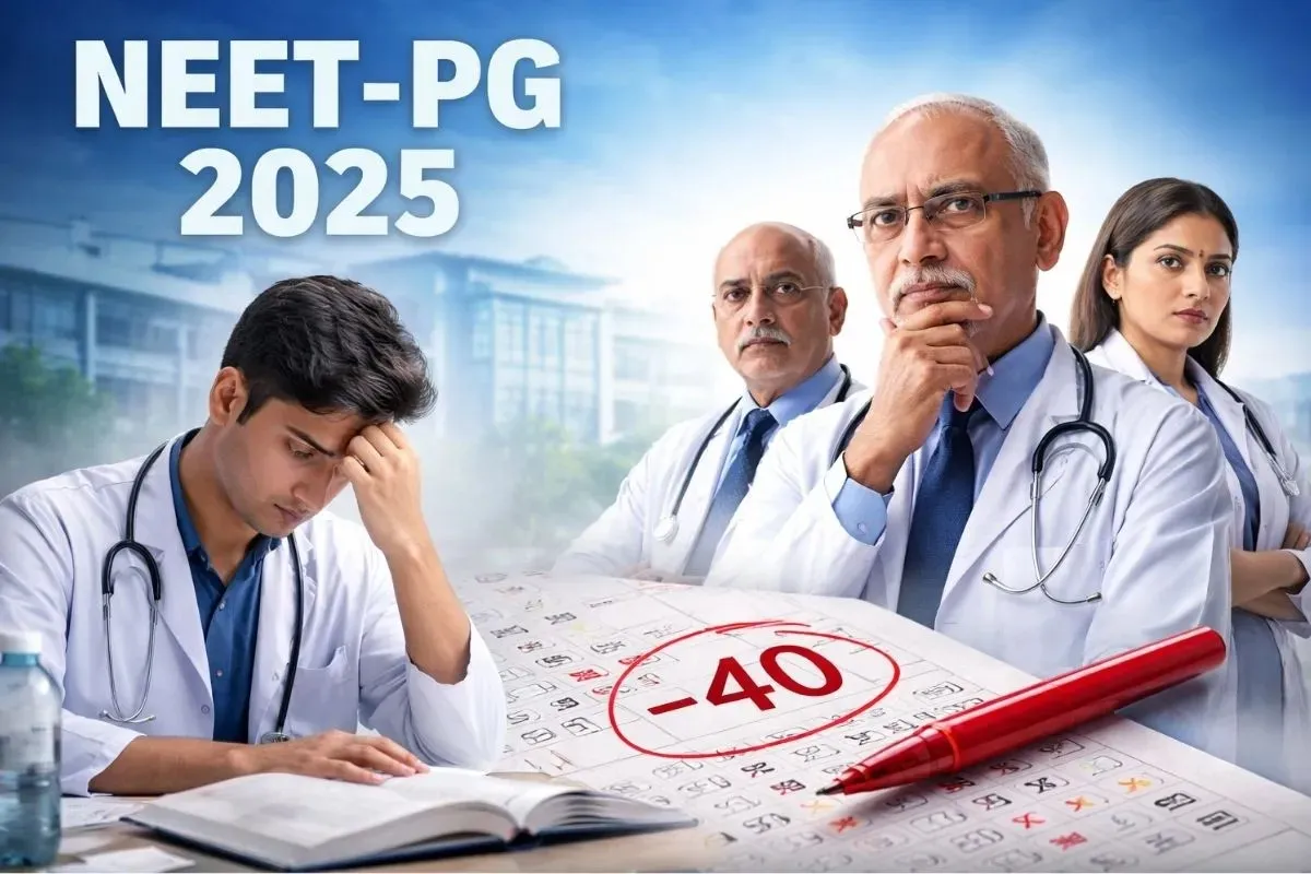 NEET-PG 2025: मेरिट नहीं, मजबूरी! अब -40 अंक वाला भी बन सकता है विशेषज्ञ  डॉक्टर