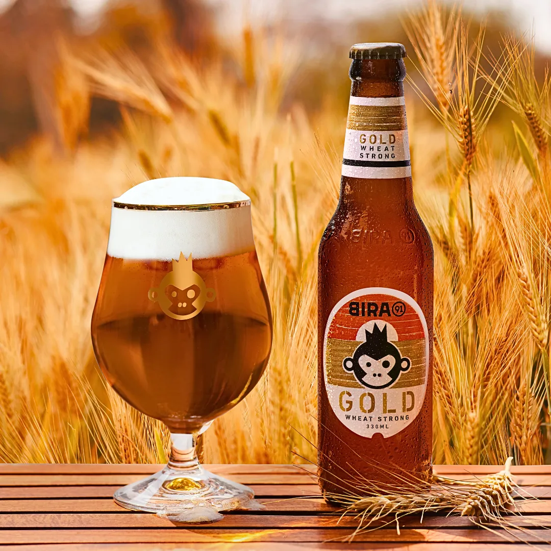 Bira Gold beer