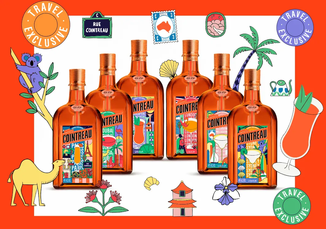 8 Full Cointreau Cocktail Cities Collection