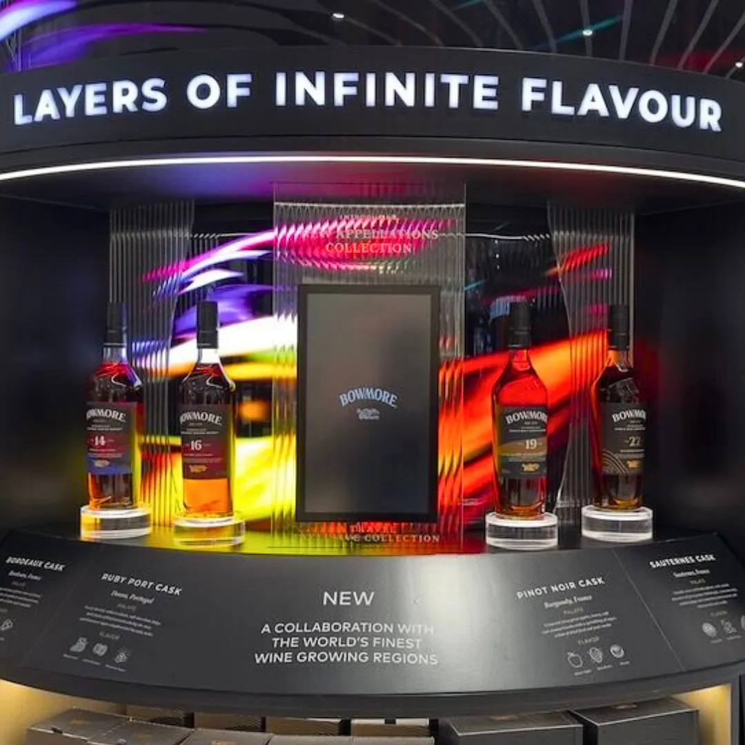 Suntory launches Bowmore Appellations Collection in India Global travel retail