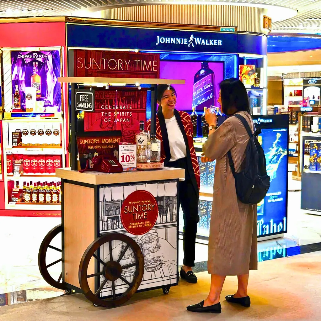 Suntory Global Spirits at Lotte Duty Free