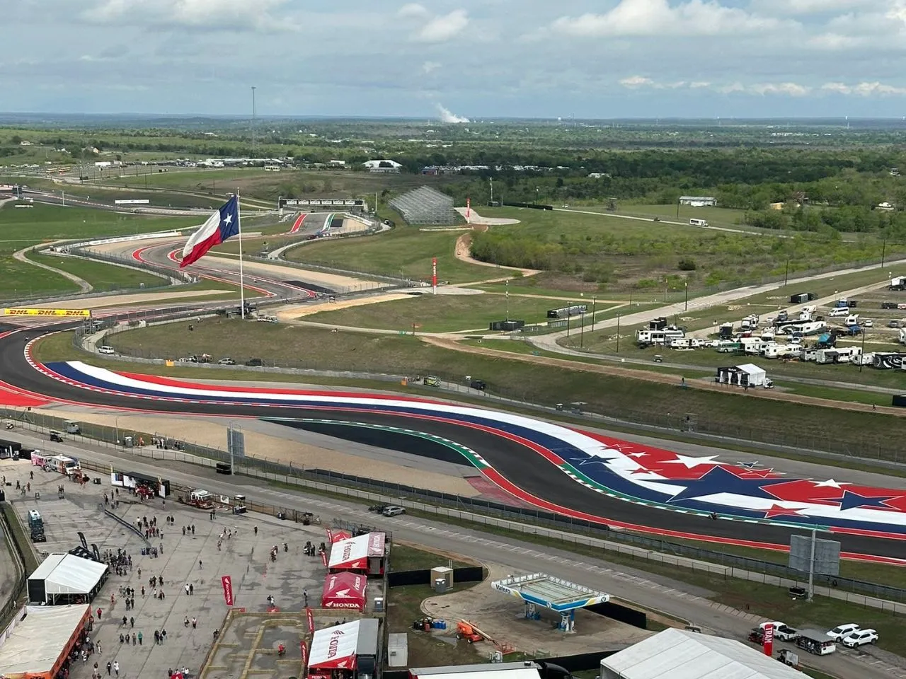 Biggest F1 tracks- COTA