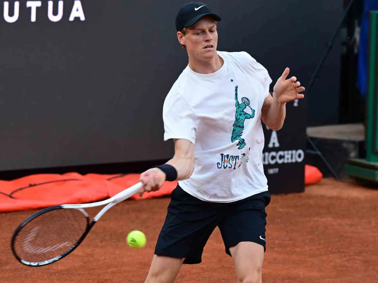 Jannik Sinner after doping return