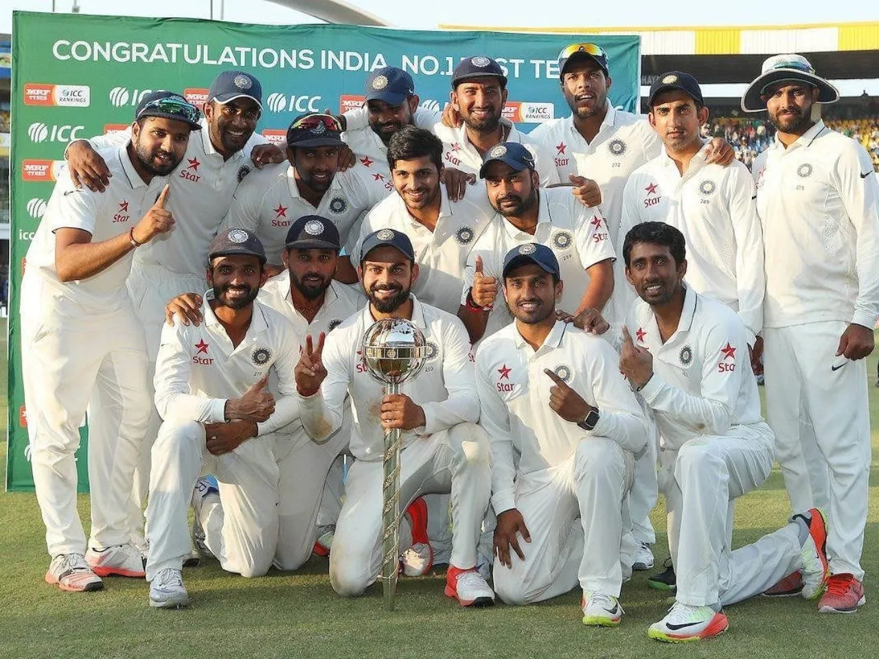 India no. 1 under Virat Kohli