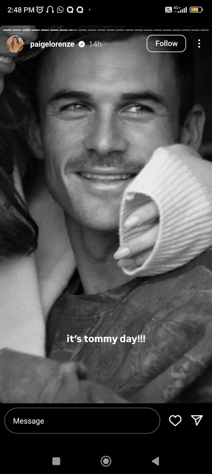 Paige Lorenze Marks Boyfriend Tommy Paul’s 28th Birthday