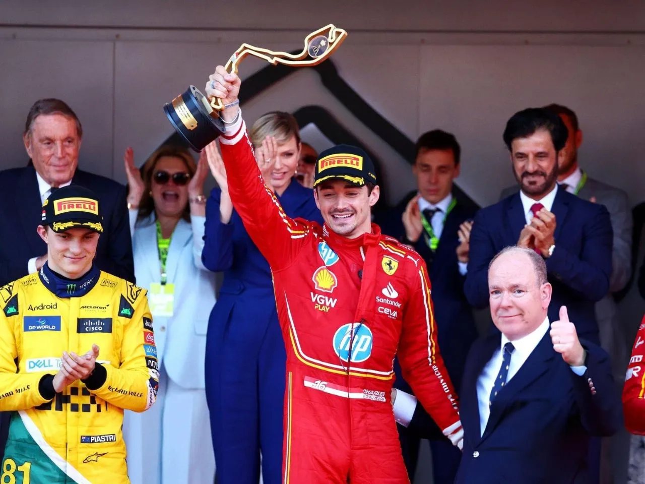  Charles Leclerc won the 2024 Monaco Grand Prix