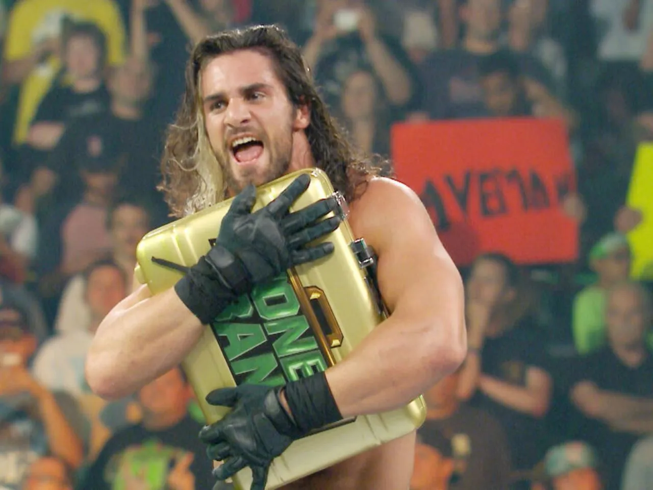 Seth Rollins wins Money in the Bank in 2014