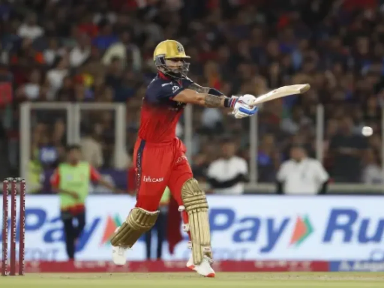 Virat Kohli in action against PBKS in IPL 2025 Final