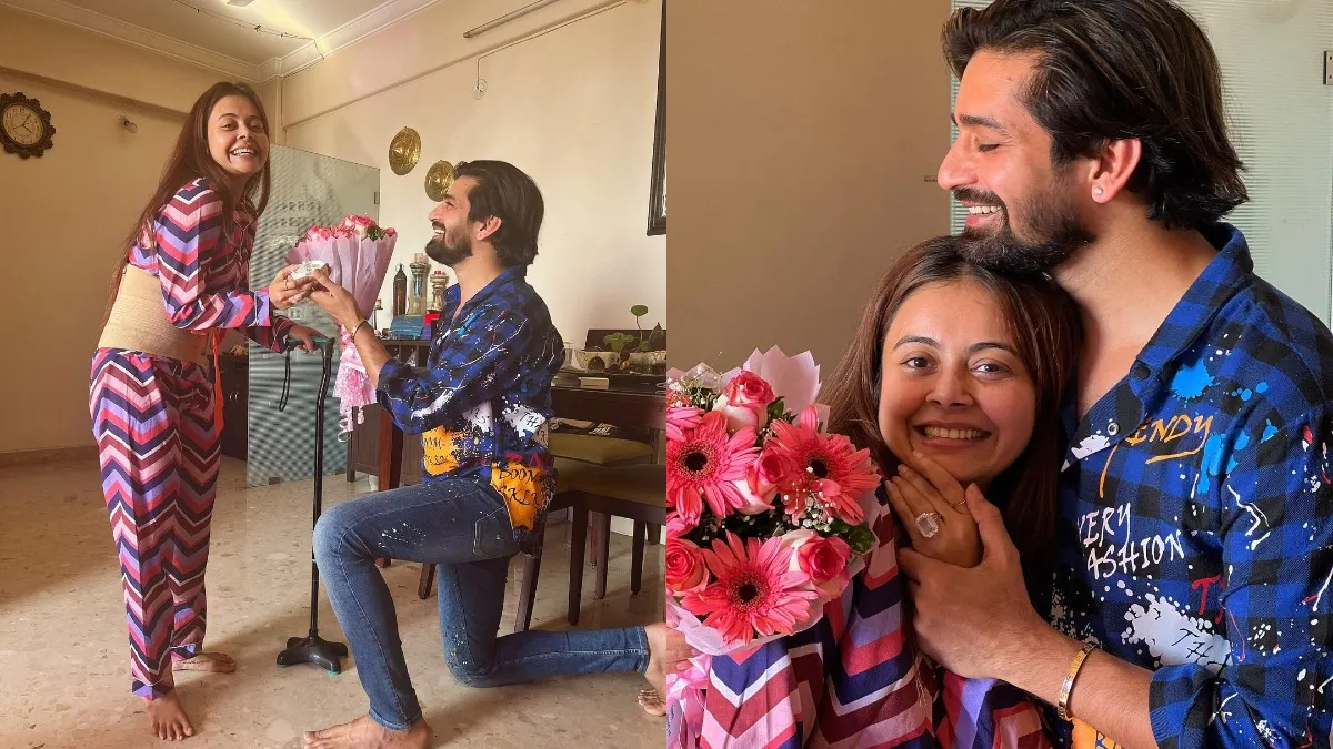 Bigg Boss 15 Devoleena Bhattacharjee gets engaged to Vishal Singh Saath Nibhaana Saathiya song | Tv News &ndash; India TV