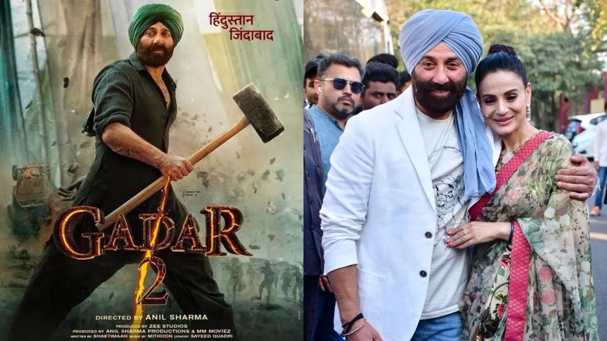 Gadar 2: Sunny Deol unveils romantic motion poster on Valentine's Day, see how fans are reacting | Celebrities News &ndash; India TV