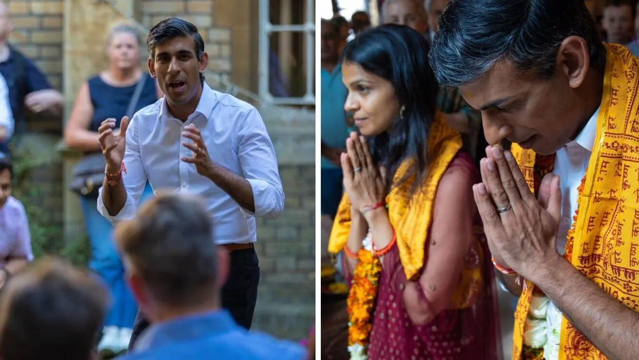 New UK PM Rishi Sunak Is Rich & Wife Akshata Murty's Net Worth Is More Than Most Royals - Narcity