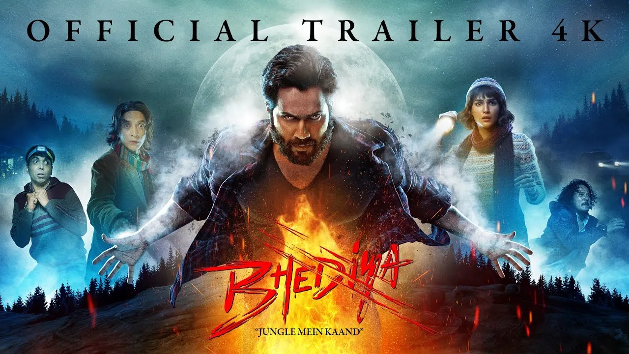 Bhediya: Official Trailer 4K | Varun Dhawan | Kriti Sanon | Dinesh Vijan | Amar Kaushik | 25th Nov - YouTube