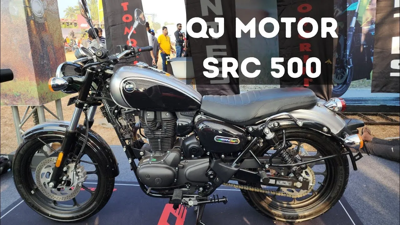 QJ Motor SRC 500 Walkaround - India Bike Week - YouTube