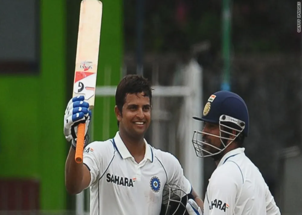 Raina Test Debut