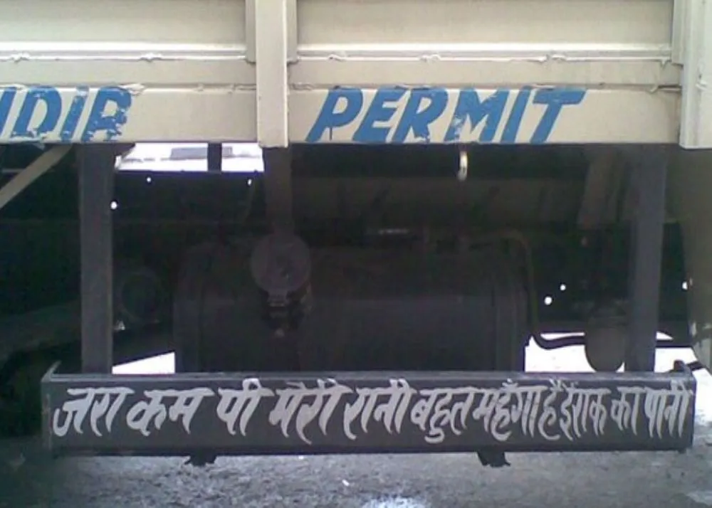 Truck Shayari