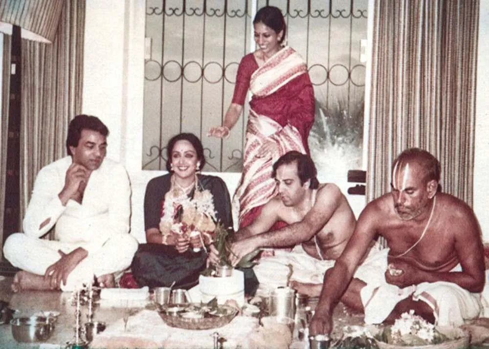 Dharmendra and Hema