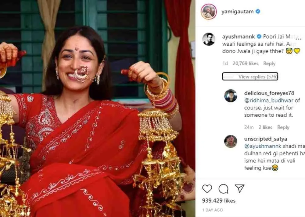 yami gautam marriage pics