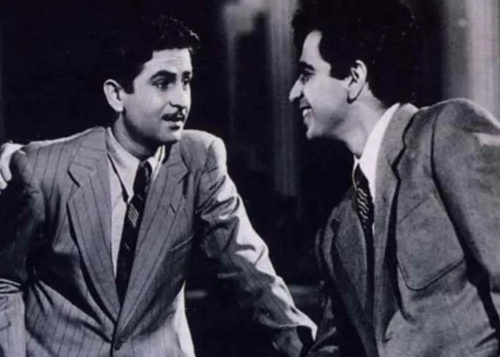 Dilip-Kumar and raj kapoor