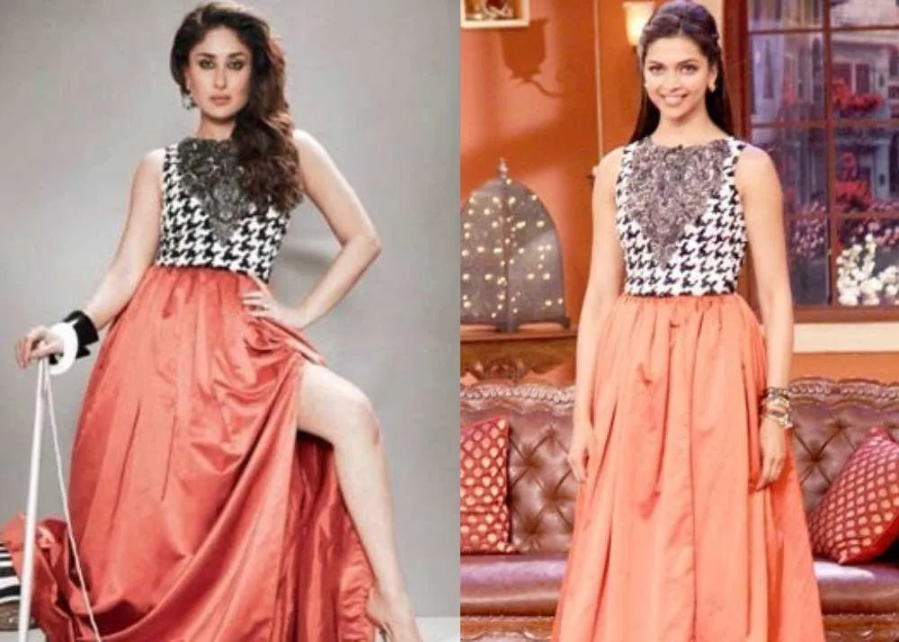 celebrities wearing similar outfits