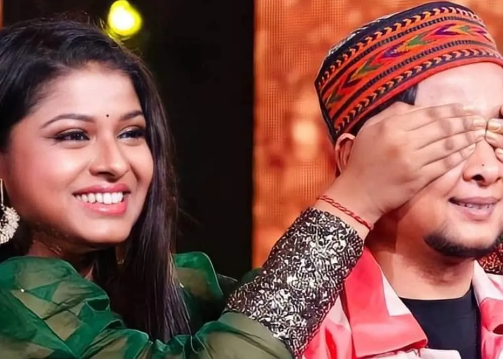 arunita and pawandeep rajan