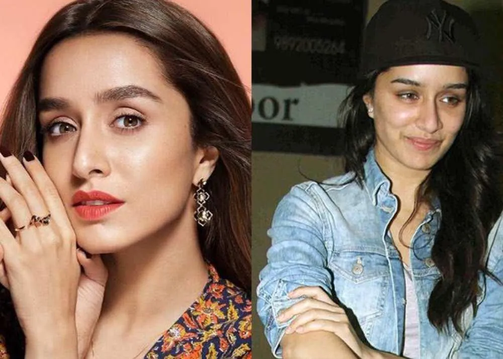 shradha kapoor no makeup 