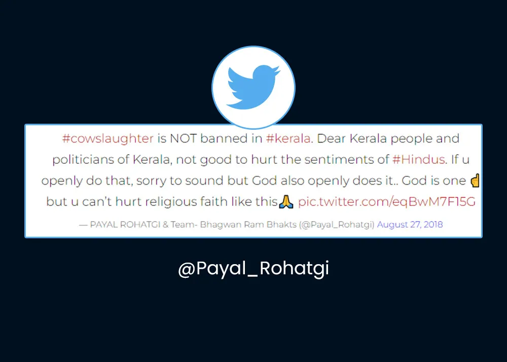 payal rohatgi controversy
