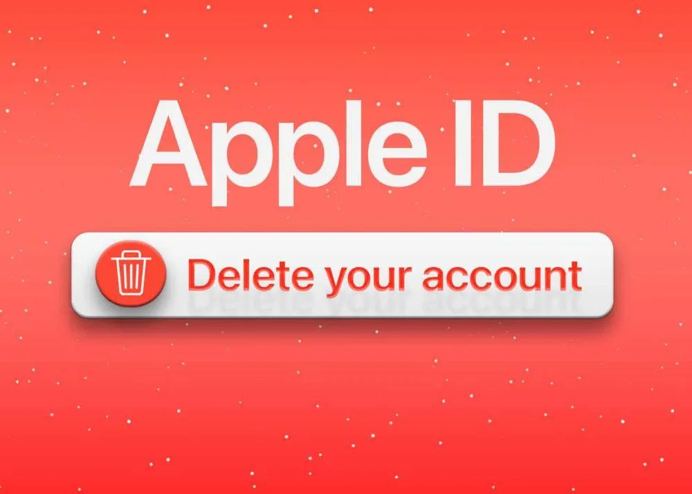delete apple id account 