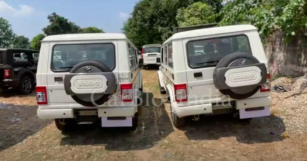 Mahindra Bolero Gets New Logo, Spotted With Old Model