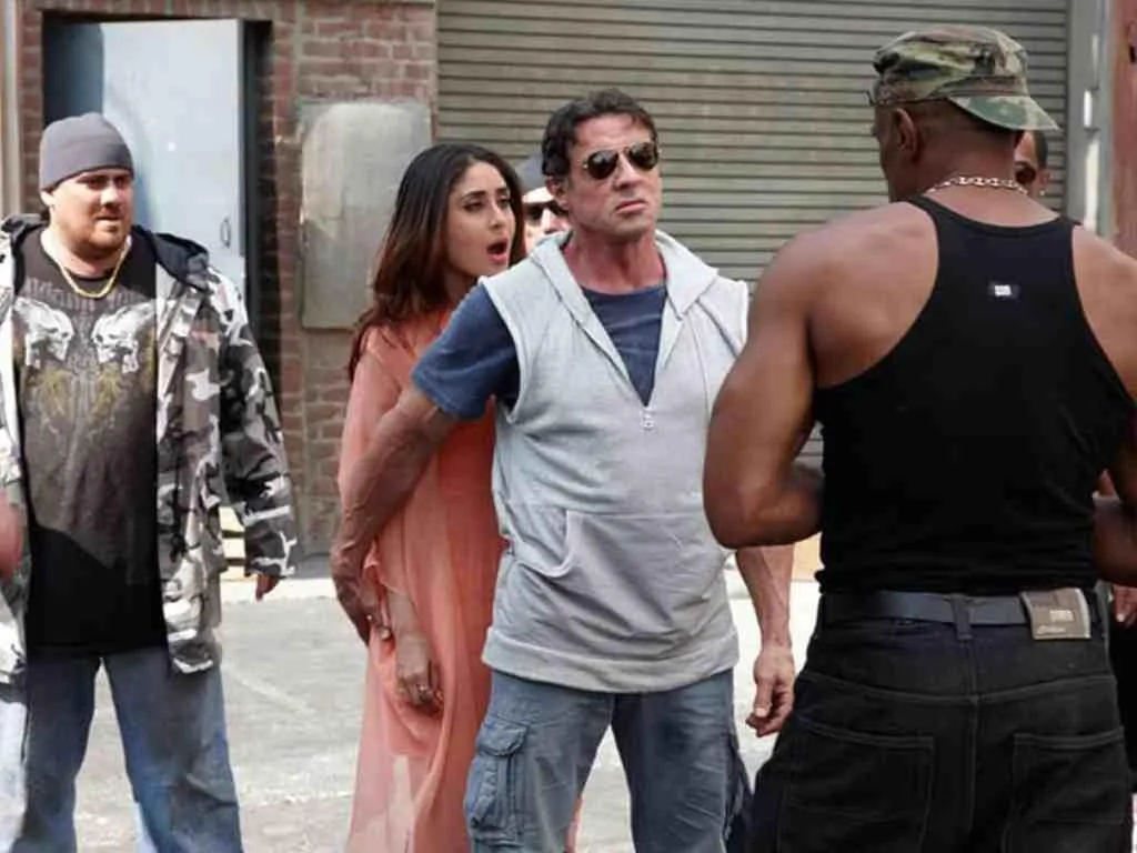 Sylvester Stallone in Kambakkht Ishq