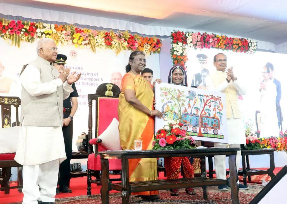 president murmu in bhopal 