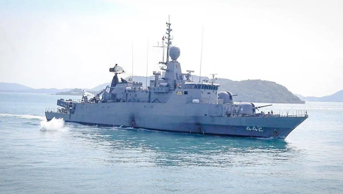Thailand Warship Sank