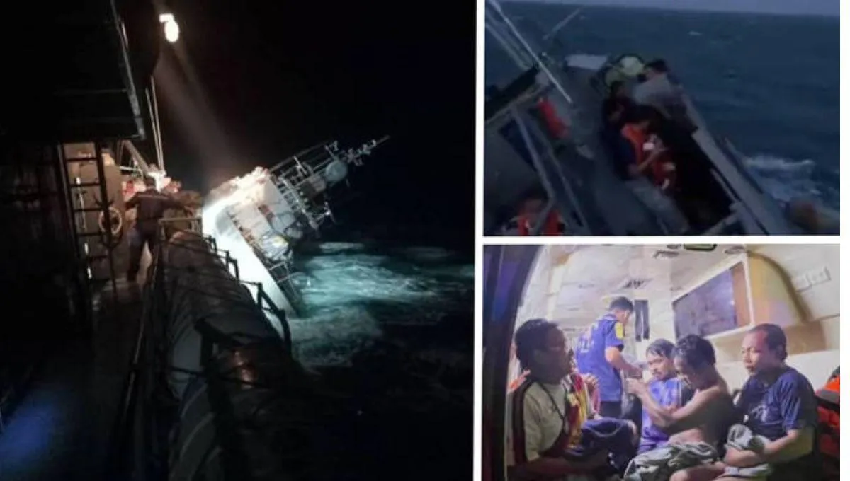 Thailand Warship Sank